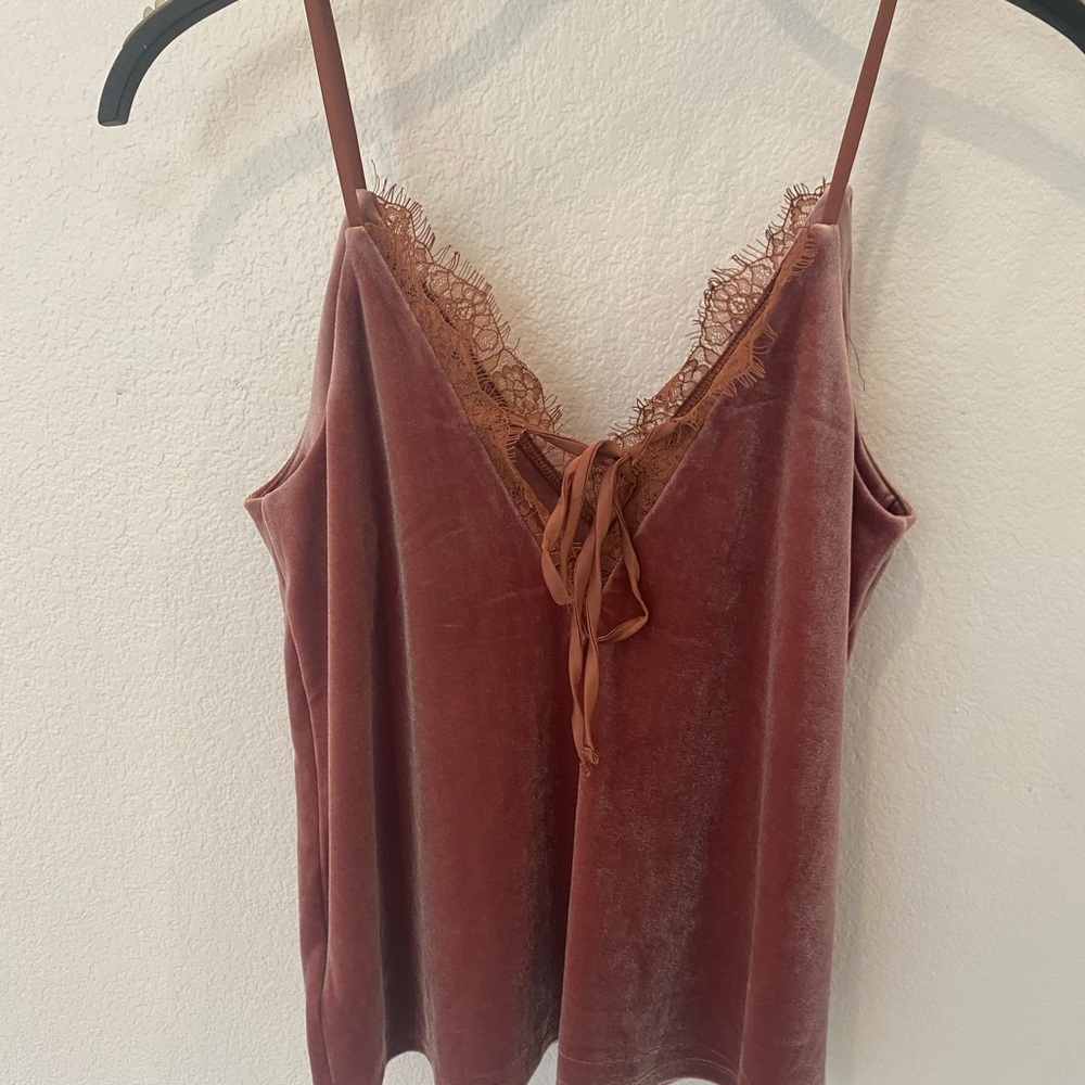 Express Velvet Cami - Picture 2 of 2